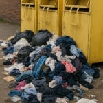 Altkleidercontainer Müllkippe