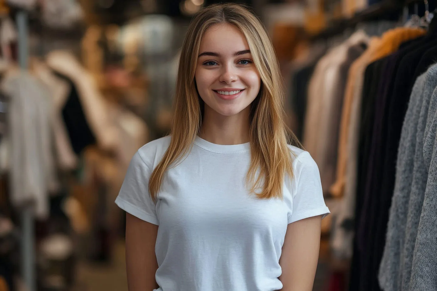 Verkäuferin in einem Shop - Tim Reckmann - flickr - CC BY 2.0